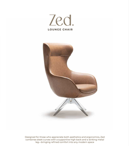 Fauteuil pivotant manuel moderne à dossier haut avec rembourrage en mousse et revêtement en tissu, pieds en métal pour salon et détente - Product Image 1