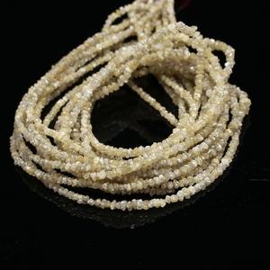 Cuentas de Diamante Natural Amarillo Sin Cortar AAA de 2-3mm, 16 Pulgadas, Piedras Preciosas Sueltas Libres de Conflictos para Fabricación de Joyería a Precio Mayorista - Product Image 5