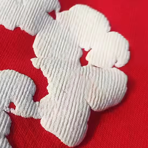 Vêtements pour hommes de haute qualité, écologiques, en polaire, nylon/coton, sweats à capuche, sweat-shirts, streetwear, survêtements, impression en relief, denim déchiré - Product Image 3