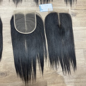 Big Sale <b>Now</b>!! Vietnamese Hair Extension Closure Frontal HD Swiss Lace Customize All Size available natural color - Product Image 2