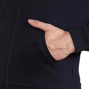 Ensemble de sport décontracté deux pièces pour homme avec logo personnalisé, sweat à capuche et pantalon de jogging évasé, ensemble de jogging d'hiver respirant - Product Image 5