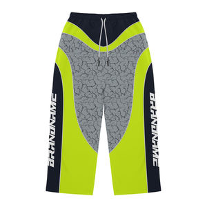 Conjuntos de Chaqueta y Pantalones Deportivos Vintage Personalizados al por Mayor, Ropa Deportiva de Nailon Reflectante para Entrenamiento, Traje Deportivo Cortavientos - Product Image 3