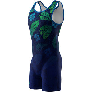 Combinaison de lutte pour hommes personnalisable, tenue d'haltérophilie moulante, respirante, séchage rapide, anti-plis, sur mesure - Product Image 3