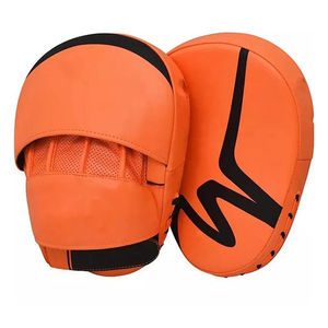 Guantes de Boxeo Curvos de Piel Sintética, Almohadillas de Entrenamiento para Boxeo, Karate, MMA, Muay Thai, Kickboxing - Product Image 4