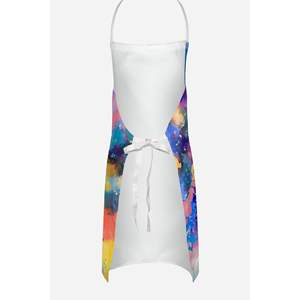 English Bulldog Hippie Dawg Unisex Large Multicolor Kitchen <b>Apron</b> for Cooking Baking Crafts <b>Gardening</b>-Adult Men and Women - Product Image 4