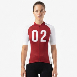 Maillot de cyclisme pour femmes, respirant, été, manches courtes, séchage rapide, pour vélo de route - Product Image 1