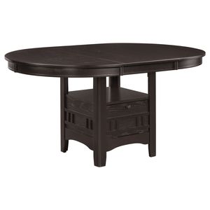 Tavolo da Pranzo Allungabile Ovale Illkirch Espresso, Elegante e Raffinato - Product Image 2