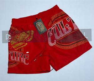 Pantalones cortos transpirables de secado rápido con cintura elástica cómoda para verano, playa y running, precio al por mayor. - Product Image 1