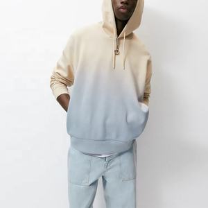 Hoodie coupe-vent unisexe personnalisé avec logo frontal, couleur unie, polyester/coton, haute qualité, effet délavé, idéal pour l'hiver – Vente chaude OEM - Product Image 6