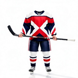 Conjunto de Uniforme de Hockey sobre Hielo Personalizado, Uniforme de Entrenamiento Profesional para Equipos, Talla Personalizada, Ropa Deportiva Transpirable - Product Image 1