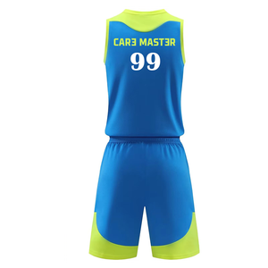Uniformes de Baloncesto Transpirables de Diseño Personalizado para Mujeres, Hombres y Adultos, Tallas Grandes, Color Personalizado, Camisetas de Equipo Lisas 100% - Product Image 3