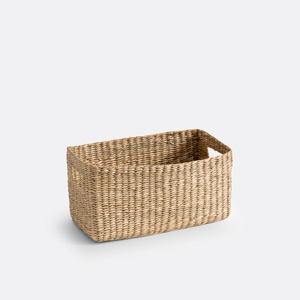 Cesta rectangular clásica de mimbre marino, cesta de almacenamiento hecha a mano, venta al por mayor, ecológica, hecha en Vietnam - Product Image 6