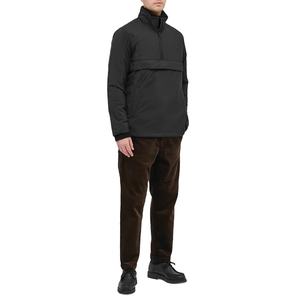 Chaqueta Anorak Personalizada con Capucha y Media Cremallera, Cortavientos de Nailon con Parches - Product Image 4