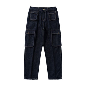 Pantalones de Estilo Urbano para Hombre, Marca FLOW FORGE LTD, Corte Recto, Cintura Media, Ligeros, Holgados, con Botones, Transpirables, para Uso en Exteriores - Product Image 4