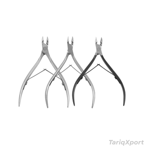 Vente en gros de pinces à cuticules professionnelles de haute qualité, durables, en acier inoxydable, avec une large ouverture de mâchoire et un bord tranchant, coupe-ongles - Product Image 2
