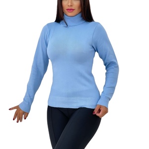 Pull-over tricoté pour femmes Lady Casual Crew Neck Long Sleeve Sweaters 2024 Spring Autumn Female Outwear Export From BD - Product Image 4