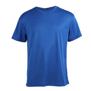 Camiseta de Corte Regular para Hombre, Mezcla de Algodón y Poliéster, Cuello Redondo, Color Jaspeado, Personalizable, Venta al Por Mayor - Product Image 3