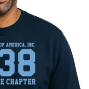 เสื้อสเวตเชิ้ตกราฟิกสีกรมท่าสำหรับผู้ชาย ปี 1938 เสื้อแขนยาวลำลอง สตรีทแวร์สำหรับทุกวัน เสื้อผ้าสไตล์ไลฟ์สไตล์ที่สวมใส่สบาย - Product Image 2