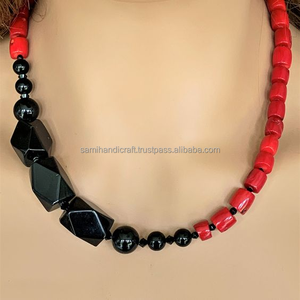 <b>Resin</b> Bead Necklace Fashion Multi <b>Colour</b> Jewelry Trendy Look Handmade <b>Resin</b> Necklace with Attractive Look - Product Image 5