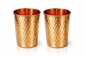 Mug en cuivre personnalisé écologique, tasse en laiton martelé vintage pour Moscow Mule, bière, café, usage domestique, artisanat MS - Product Image 4