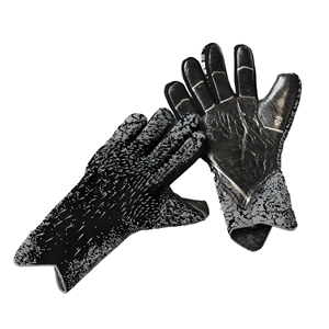 Gants de gardien de but en latex professionnel pour l'entraînement, protection des doigts, respirants, fermeture auto-agrippante, football, durables, vente en gros, OEM - Product Image 3