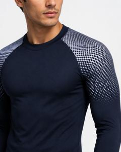 Camiseta de Manga Larga para Hombre, Fabricación Profesional, Precios al por Mayor, Camisetas de Manga Larga para Hombre en Venta, Secado Rápido, Actividades al Aire Libre - Product Image 3