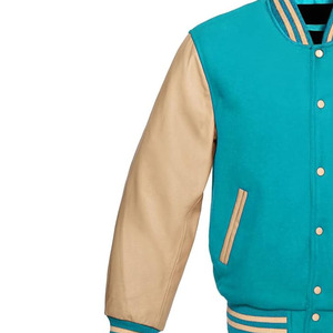 Blouson universitaire élégant, blouson bomber premium pour équipe, mélange de laine, logo personnalisé, streetwear, vente en gros, fabricant OEM, vente en gros en vrac - Product Image 5