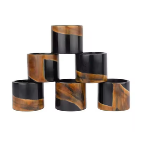 Anillos para Servilletas Ecológicos de Madera y Resina para Cafeterías y Restaurantes, con Empaque Personalizado al Precio Más Bajo - Product Image 3