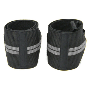 สายรัดข้อมือออกกำลังกายผ้าฝ้ายคุณภาพสูง ปรับได้ ทนทาน สำหรับยกน้ำหนัก ฝึกซ้อม พร้อมโลโก้สั่งทำ - Product Image 3