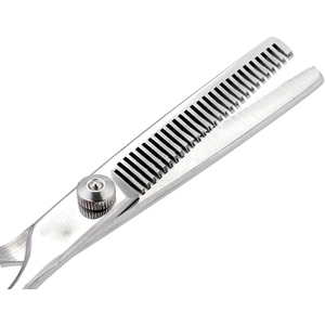 Tijeras de Entresacar Profesionales para Barbería, Acero Inoxidable con Acabado Espejo, Cuchillas Afiladas, Utilizadas por Expertos en Peluquería - Product Image 4