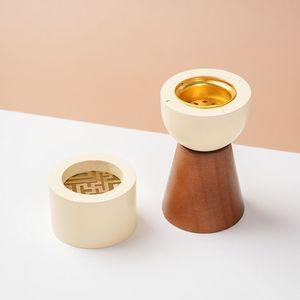 Quemador de Incienso de Sándalo y Metal con Diseño Moderno, Forma Personalizada, de la Mejor Calidad, Aromático y Decorativo - Product Image 2