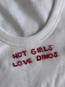 Handmade Cotton T-<b>Shirt</b> With Beaded Horse Embroidery <b>Christmas</b> Animal Design - Product Image 5
