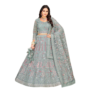 <b>Bridal</b> Lehenga Choli Elegant <b>Headwear</b> for Brides - Product Image 1