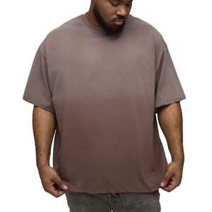 T-shirt pour homme de qualité supérieure, teint en pièce, style vintage, personnalisé, délavé à l'acide, coupe classique, 100% coton, respirant, manches courtes - Product Image 1