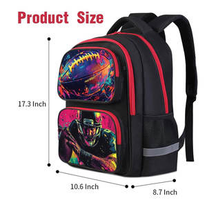 Sac à dos de basketball, fabricant, bon prix, sac à dos de cheerleading personnalisé, sacs de sport pour hommes et femmes, sacs d'école - Product Image 6