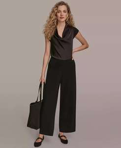 Pantalones suéter Pull-On para Mujer | Donna Karan New York - Product Image 5