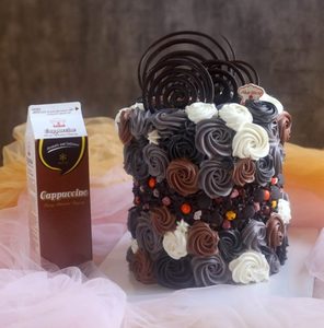 ขายส่งครีมเทียมคุณภาพสูงสำหรับเบเกอรี่ ยี่ห้อ Joy Top Cappuccino Dairy Blended Topping Creamer ขนาด 1 กก. ฮาลาล รับผลิตแบบ OEM/ODM - Product Image 3