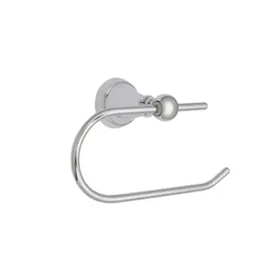 Premium Brushed Gold Toilet Paper Holder Wall Mounted Round Base Brass Tissue <b>Roll</b> Dispenser Modern Bathroom Hardware <b>Rack</b> - Product Image 6