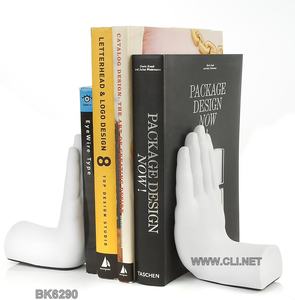 Serre-livres en forme de cylindre de marbre - Product Image 2