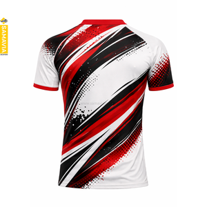 Maillots de football personnalisés par sublimation Samavia |   Manches courtes, design respirant |   Tenues d'équipe sur mesure |   Fabricant en gros de produits en vrac - Product Image 2