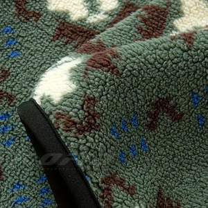 Veste en sherpa pour homme, veste d'hiver chaude doublée de polaire, veste décontractée pour l'extérieur, douce et confortable, veste en sherpa pour homme - Product Image 5