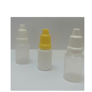 ขวดหยดพลาสติก PP สีขาว APS C0078 รูปทรงกระบอก ก้นแบน สำหรับเครื่องสำอาง ขนาด 5-15 มล. พร้อมฝาปิดผนึก - Product Image 1