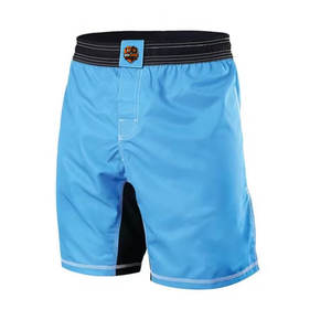 Pantalones Cortos de Grappling para Hombre, Diseño Ligero de Poliéster/Algodón en la Parte Delantera, Adecuados para Entrenamiento de Jiu Jitsu, Práctica de Lucha y Fitness - Product Image 1