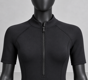 Customized Logo 2mm Neoprene Rubber <b>Waterproof</b> Breathable Surfing Swimming Diving Front Zipper Top Wetsuit <b>Jacket</b> Unisex - Product Image 5