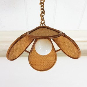 Kids room furniture handcrafted rattan <b>light</b> shade baby <b>ceiling</b> lampshade eco friendly lampshades - Product Image 5