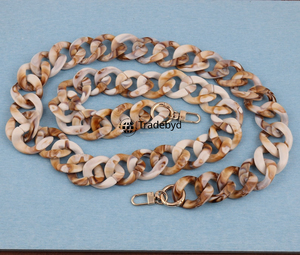 Elegante Collar de Cadena de Resina, Joyería Moderna, Accesorios de Moda para Mujer, Estilo Boutique, Tradebyd - Product Image 3