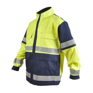 เสื้อแจ็คเก็ตนิรภัยสะท้อนแสงสำหรับงานกลางแจ้ง ระดับ 3  แบบกันน้ำ เหมาะสำหรับฤดูหนาว  มองเห็นได้ชัดเจนในที่มีแสงน้อย - Product Image 2
