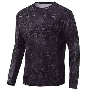Camisetas de Manga Larga con Capucha y Protección Solar UV, para Senderismo y Correr, al por Mayor, UPF 50, Impermeables, para Pesca - Product Image 1