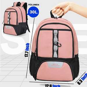 Sac à dos de basketball imperméable DANZY SPORTS avec porte-ballon en matériau durable, capacité de 30-40L, logo et taille personnalisables - Product Image 4