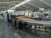 Ligne de production de biscuits entièrement automatique Skywin, machine à biscuits durs et mous, ligne de production de biscuits automatique